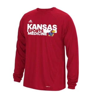 NCAA Adidas Climalite Performance Long Sleeve Men's T-Shirt Collection - Picture 1 of 92