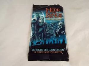 LORD OF THE RINGS CCG REALMS OF THE ELF-LORDS SEALED BOOSTER PACK (German) - Picture 1 of 1