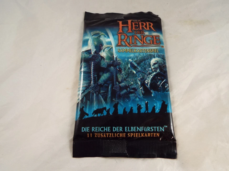 LORD OF THE RINGS CCG REALMS OF THE ELF-LORDS SEALED BOOSTER PACK (German) - Image 1 of 1