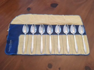 Formality by State House Sterling Silver Teaspoons 6 1/8" w/ Felt Cloths - Image 1 of 4