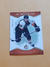 2007-08 SP Authentic SP Notables #119 Daniel Briere #/1999 Philadelphia Flyers 