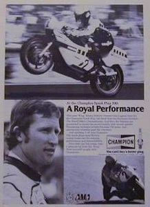 KENNY ROBERTS FOR CHAMPION Original Ad 1979 - Bild 1 von 1