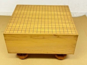 Go-Board Goban IGO Spiel mit Beinen alt 26×41×41 selten Vintage aus Japan gebraucht - Bild 1 von 10