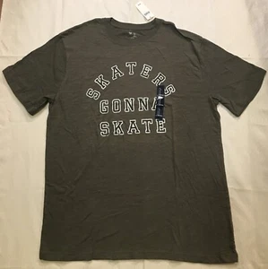 T-shirt homme coton Gap taille L "SKATERS GONNA SKATE" NEUF - Photo 1/5