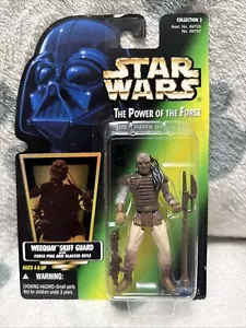 Kenner Star Wars Figure Weequay skiff Guard Foils Card USA - Picture 1 of 2
