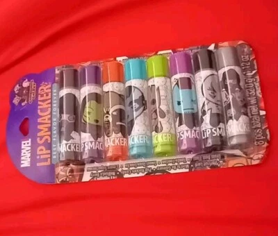 Lipsmacker Marvel Guardians Of The Galaxy Lipbalm. Pack Of 8. Free Postage
