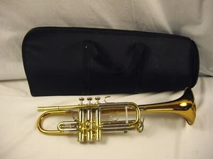 Frank Holton 1957 modelo 52 profesional trompeta rosa campana de latón lacado rara - Imagen 1 de 11