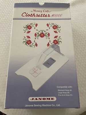 Janome Memory Craft Clothsetter 10000 Placement Tool Embroidery Machine Tool   - Image 1 of 4