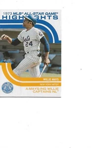 2022 HERITAGE #ASGH-9 AS GAME HIGHLIGHTS 1973 HALL OF FAME WILLIE MAYS - Bild 1 von 1