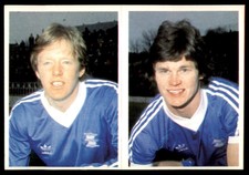 Daily Star (1980-81) Football - 34) Gallagher & 29) Alan Ainscow (Birmingham)