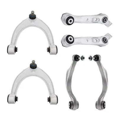 Braço de controle de suspensão dianteira 6 peças com kit de junta esférica para BMW 5 7 Series F02 F07 GT - Imagem 1 de 4