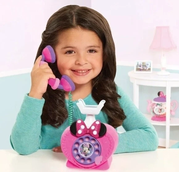 迪士尼青少年米妮老鼠戒指我旋转手机全新演示模型无盒 — 第 1/4 张图片