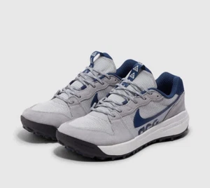 Nike ACG Lowcate Wolf Grey Fog Navy Trainers Adult UK 6 EUR 40 US 7 DM8019-004 - Picture 1 of 10