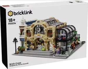 Lego Bricklink Designer Serie 2 Brick Cross Stazione Ferroviaria Set 910034 Come Nuovo Nuovo Nuovo con scatola - Foto 1 di 4