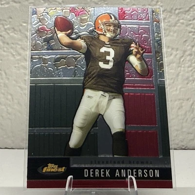 Topps Finest Derek Anderson #10 Browns 2008 Foto 1 de 2