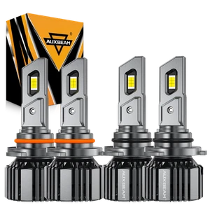 AUXBEAM F15 9005 9006 Combo LED Headlight High Low Beam Bulbs 6500K Clear White - Bild 1 von 15