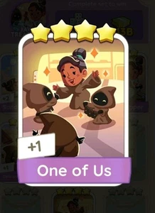 Set 14- 4⭐ ONE OF US- ST.AR WARS / Mono-ply go Stickers - Picture 1 of 1