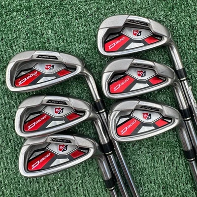 Juego de hierros de varilla de acero Wilson Staff D300 Superlight 5-PW GW Uni Flex (n.º 7) +1,5" Foto 1 de 4