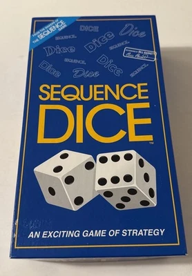 Juego de dados secuencia vintage de Jax - Edición 1999 - ¡Completo y BONITO! Foto 1 de 4