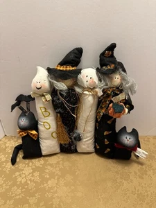 Crazy Mountain Halloween Weichkörper Reihe von Geistern/Hexen/Katze Plüsch Puppen - Bild 1 von 13