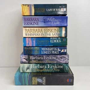 x8 Barbara Erskine Book Lot Paperback Romance Fantasy Historical Novels - Picture 1 of 16
