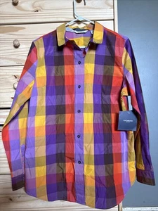 NWT New With Tags Liz Claiborne Button Down Size Large Shirt Blouse - Picture 1 of 6