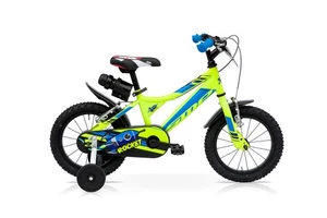 BICI BAMBINO SPEEDCROSS ROCKET 12 1V GIALLO FLUO BLU - Foto 1 di 1