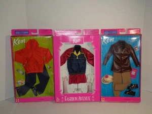 Lot 90er/00er Ken Fashion Avenue 3 Stück NEU Mattel - Bild 1 von 4
