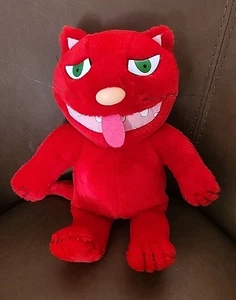Peluche gatto 12" vintage 1987 Rotten Ralph Red Storybook personaggio anni 80 - Foto 1 di 5
