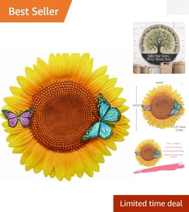 Bezaubernde Sonnenblume handbemalt Trittstein für Garten und Wohndeko - Bild 1 von 7