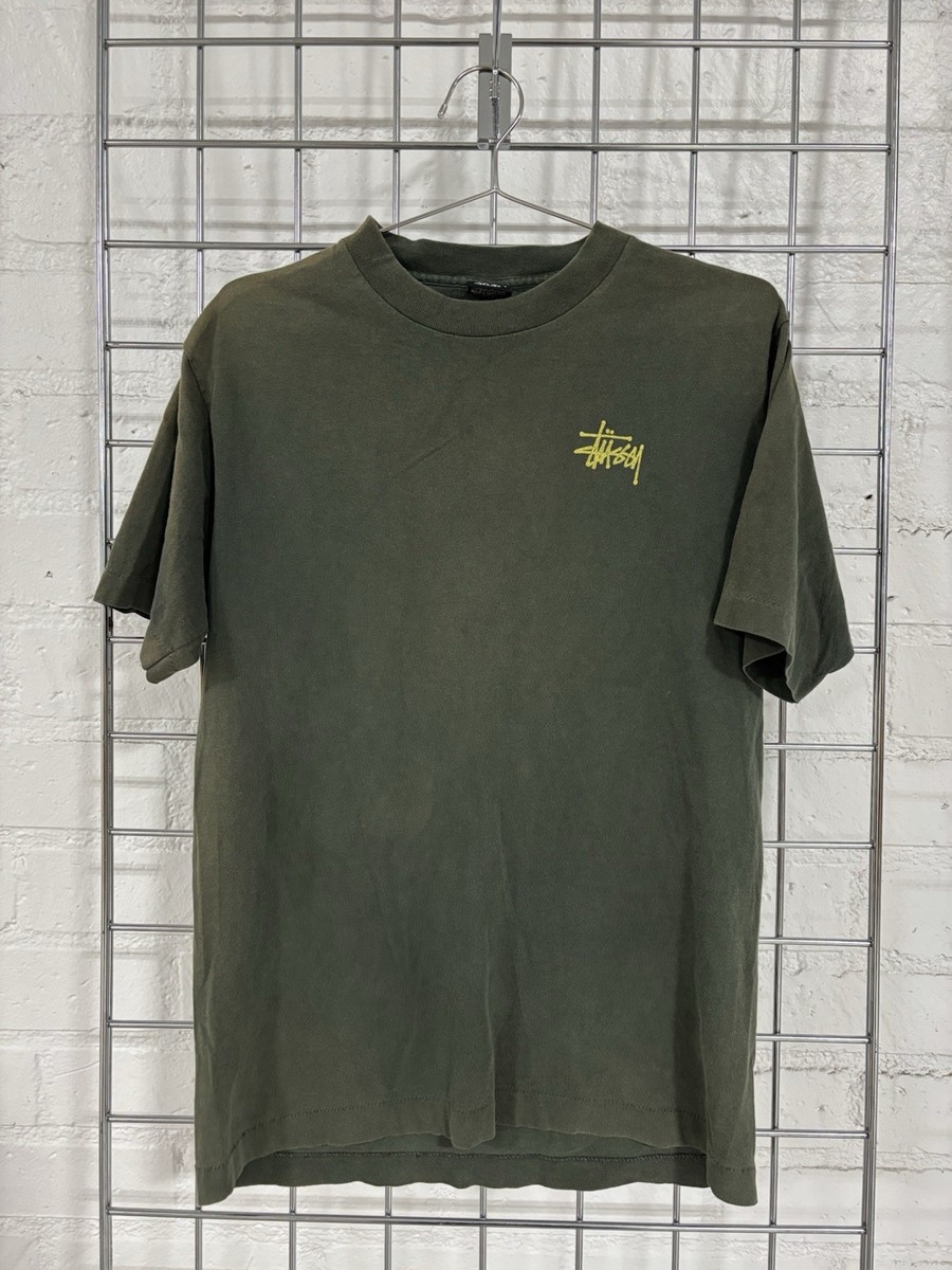 STUSSY オリーブグリーン Tシャツ M Stussy Green T-Shirts for Men for sale | eBay