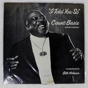 COUNT BASIE ORCHESTRA I TOLD YOU SO PABLO MTF1049 Japan VINYL LP - Picture 1 of 1