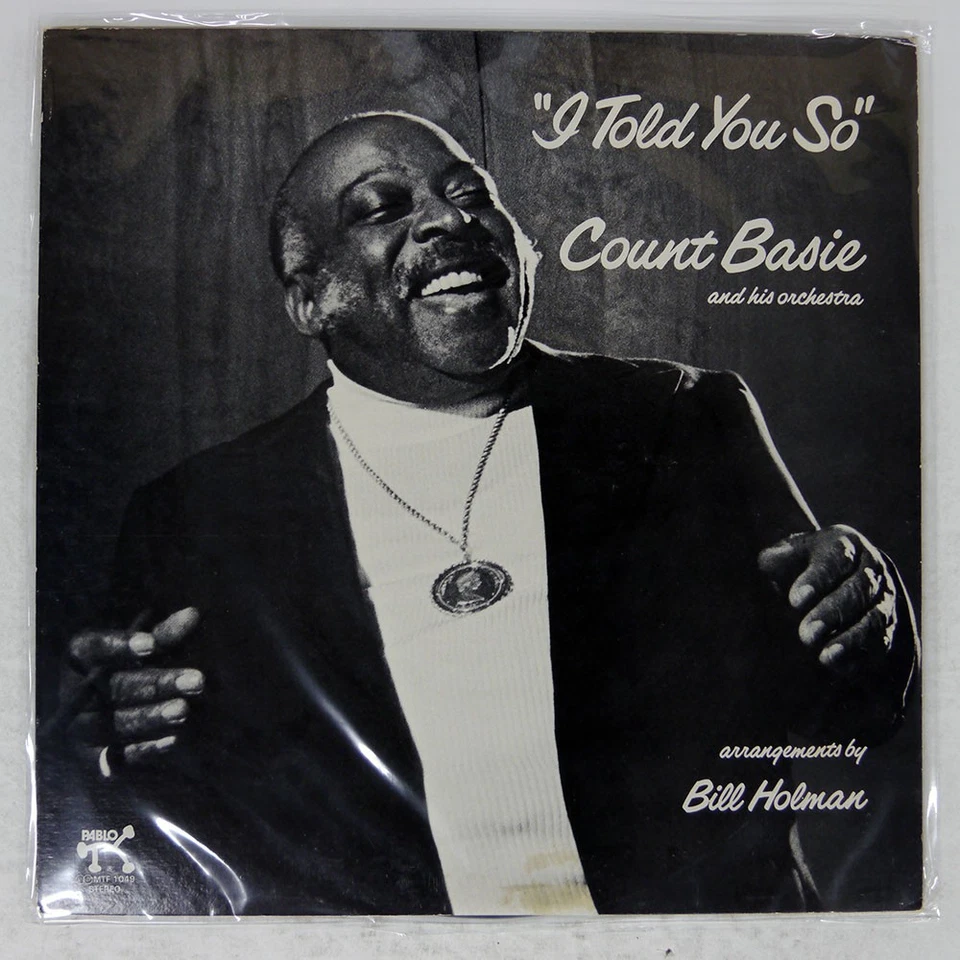 COUNT BASIE ORCHESTRA I TOLD YOU SO PABLO MTF1049 Japan VINYL LP - Image 1 of 1