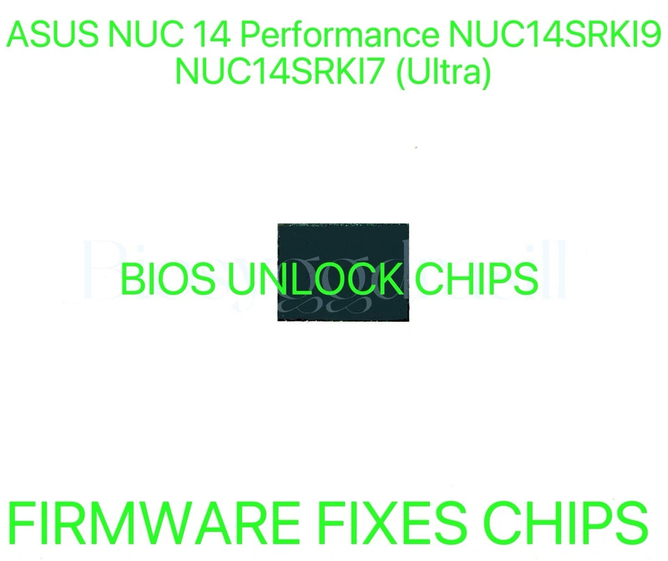 ASUS NUC 14 Performance NUC14SRKI9, NUC14SRKI7, ADMIN SIN CONTRASEÑA CHIP BIOS Foto 1 de 1