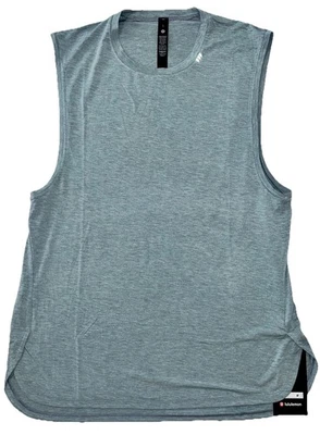 NUEVO CON ETIQUETAS☀️LULULEMON☀️GRANDE (HOMBRE)☀️TANQUE EQUILIBRADOR SIN MANGAS☀️AZUL BELGIN JASPEADO☀️ Foto 1 de 4