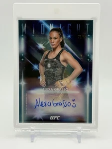 2025 Topps Midnight UFC #GRG-AG Alexa Grasso Glimmer Graphs Autograph /99 - Picture 1 of 2