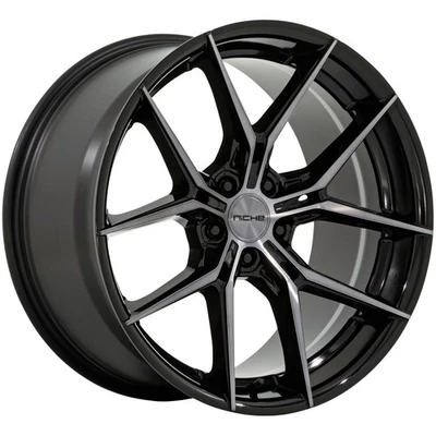 Niche NC279 Prodigy 5 20x9.5 5x120 +22mm Black/Tint Wheel Rim 20" Inch Foto 1 de 4
