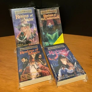 Forgotten Realms First Edition Anthology Lot:  Valor, Underdark, Magic, Infamy - Picture 1 of 10