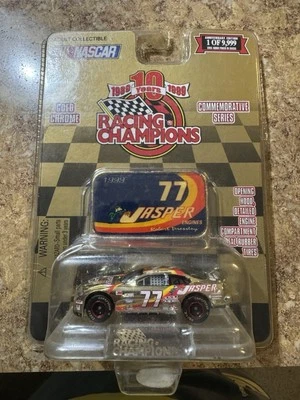 Литой автомобиль чемпионов гонок NASCAR 1:64 NO77 Джаспер Роберт Прессли Ford 1999 - Изображение 1 из 2