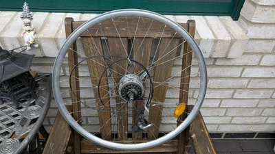 Laufrad hinten 28 Zoll 8 Gang Shimano Nexus Schalthebel Bautenzug Komplett - Bild 1 von 3