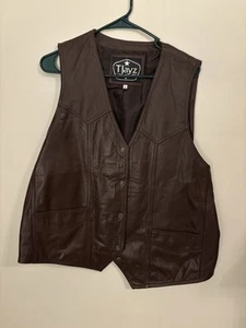 Braune Lederweste der Marke TJAYS FÜR HERREN - XL - Bild 1 von 3