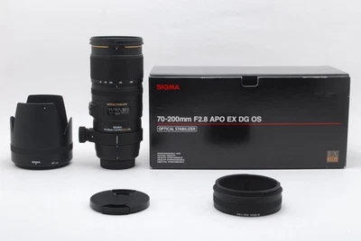 [Almost Unused] SIGMA APO 70-200mm F2.8 EX DG OS HSM Telephoto for Nikon F JAPAN - Image 1 of 4