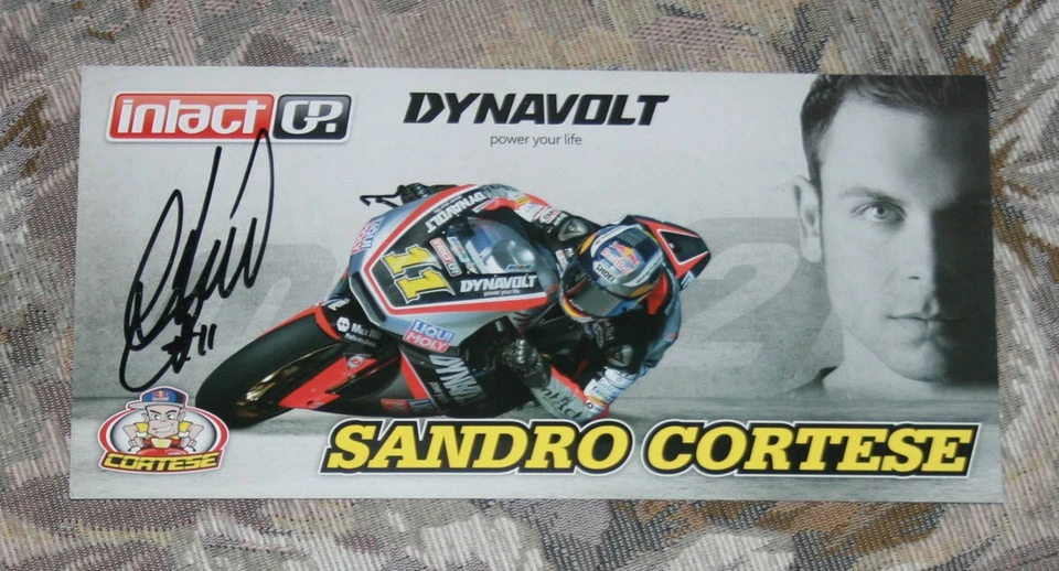 Sandro Cortese, orginal signiert, Top Autogrammkarte - Bild 1 von 1