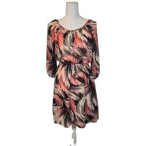 Vestido Floral Jessica Howard Mujer Talla 6 Negro Femenino Hada Tropical - Imagen 1 de 9