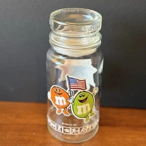 M&M's Los Angeles LA Olympics Games Glas Dose mit Deckel Vintage 1984 m&m - Bild 1 von 17