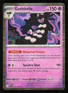 Gothitelle 043/086 Holo Near Mint Pokemon TCG Scarlet & Violet White Flare WHT - Picture 1 of 1