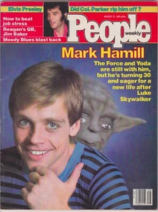 August 31, 1981 People Weekly Magazine NO LABEL MARK HAMILL LUKE YODA STAR WARS - Picture 1 of 2