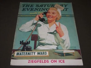 1940 DECEMBER 14 THE SATURDAY EVENING POST MAGAZINE - ILLUSTRATED COVER - SP 387 - Picture 1 of 5