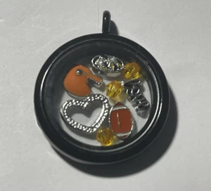 Missouri Tigers NCAA Memory Charm Locket w/ 22 IN chain NEW - Picture 1 of 3