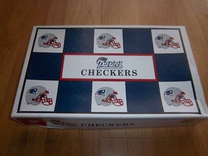 NFL New England Patriots vs Colts Checkers Spiel Big League Promotions 1974 - Bild 1 von 3